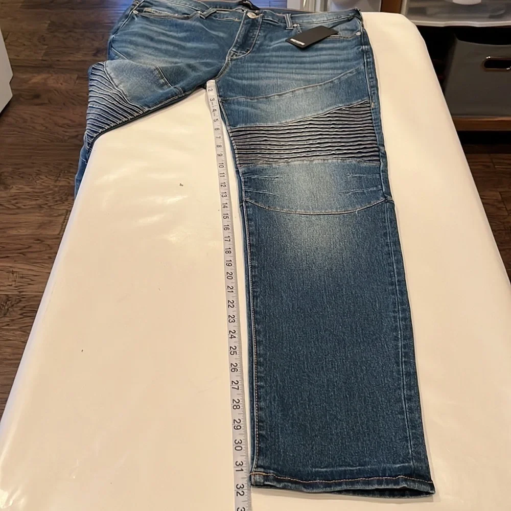 True Religion Rocco Moto Skinny NWT Size 36